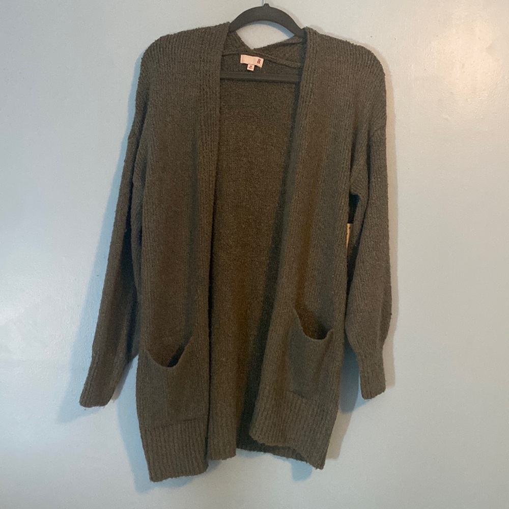 Green Cardigan